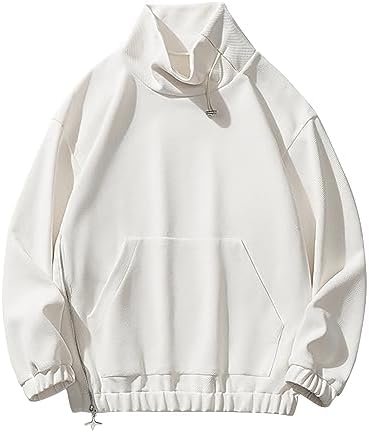 Men's Autumn/winter Long Sleeve Casual Daily Warm T Shirt Crew Shirt Thrash Hoodie