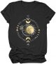 Short Sleeve Tunic Tops for Women Vintage Flower Graphic Tees Summer Casual Loose Beach Tops Versatile Tunic Tops