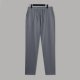 Men Pants Chino Cargo Pants Fashion Cotton Linen Casual Trousers Flat Front Pants Summer Wicking Indoor Outdoor