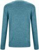 Women's Casual Crew Neck Solid Color Pullover Sweater Half Zipper Sweater Men